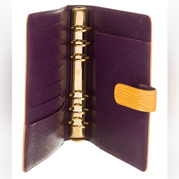 Louis Vuitton Vintage Epi Medium Ring Agenda Cover France Limited Edition - Picture 5 of 5